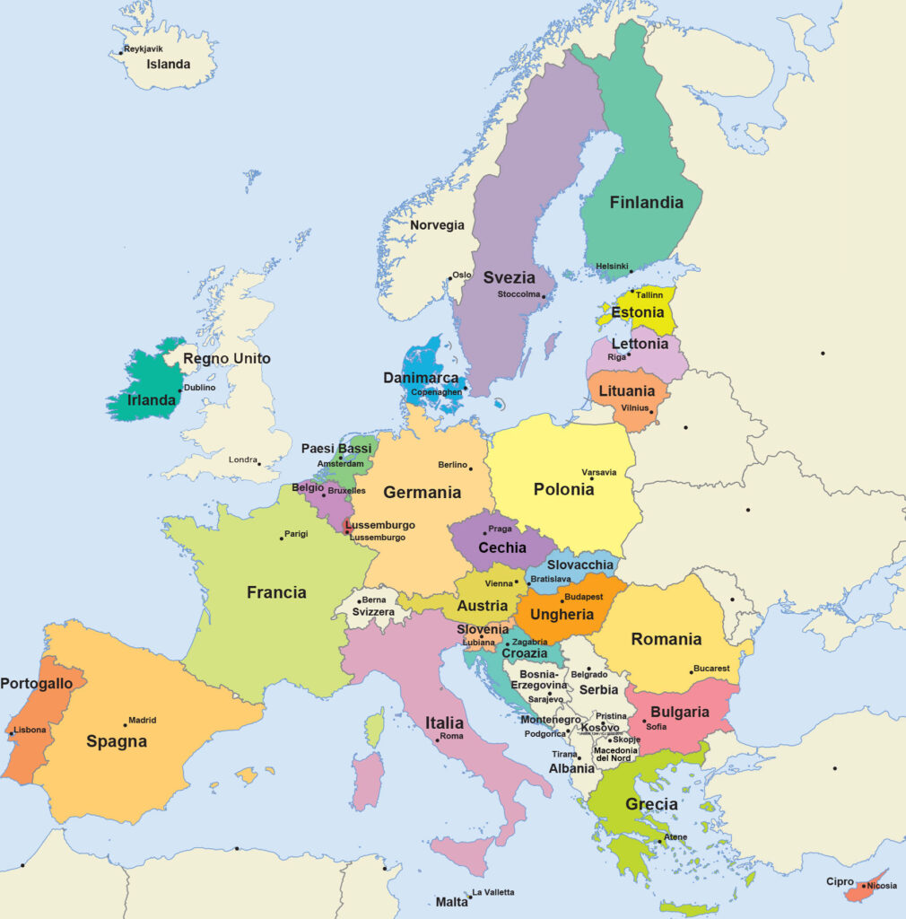 Quali sono i paesi europei?